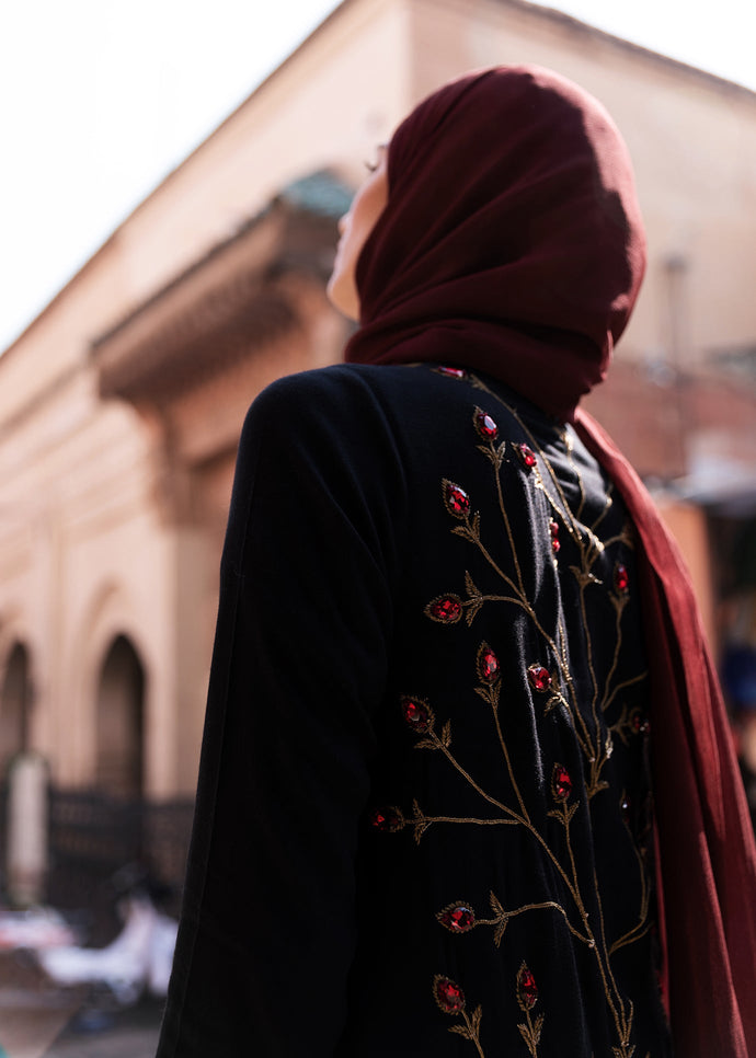 Baccara Rose Kimono | Kimonos | Aab Modest Wear