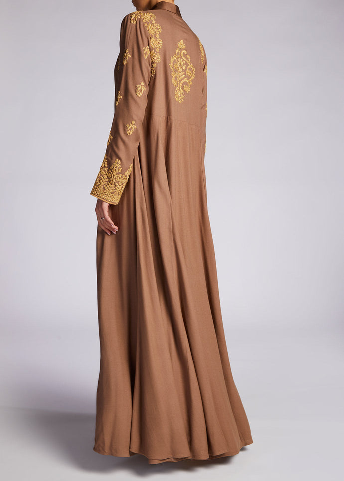 Dorada Abaya Nude | Abayas | Aab Modest Wear