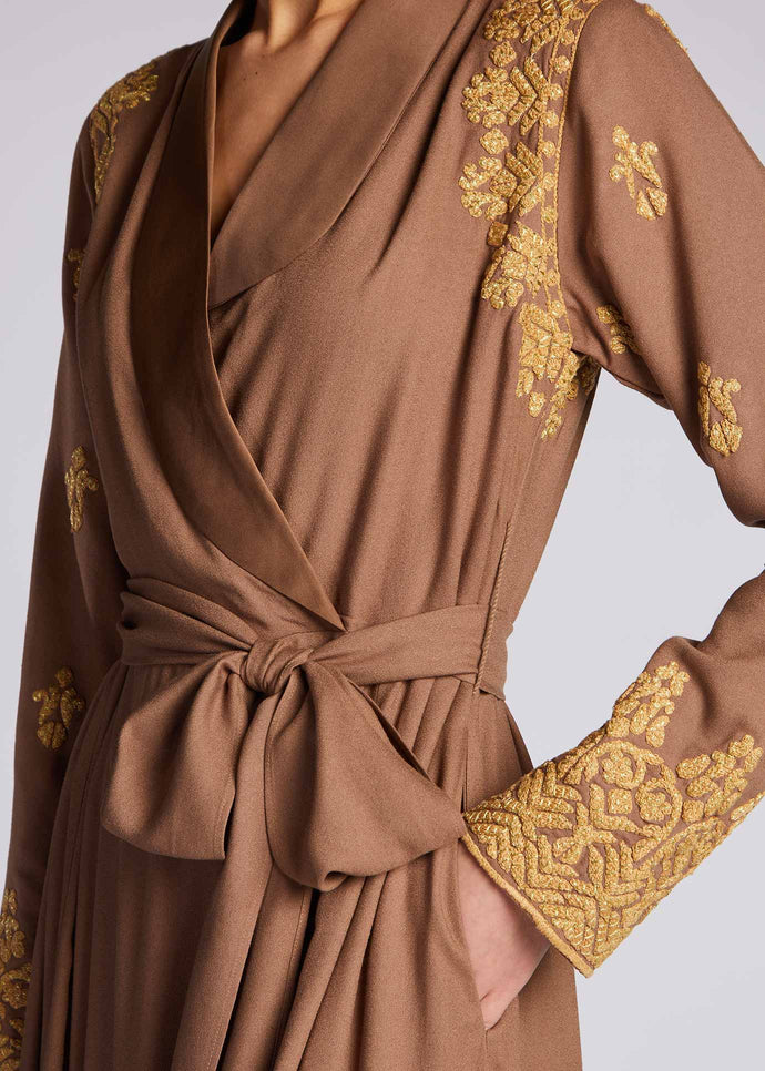 Dorada Abaya Nude | Abayas | Aab Modest Wear