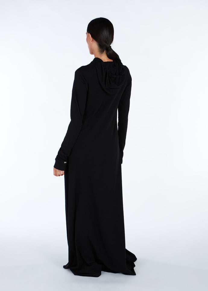 Hoody Abaya Black