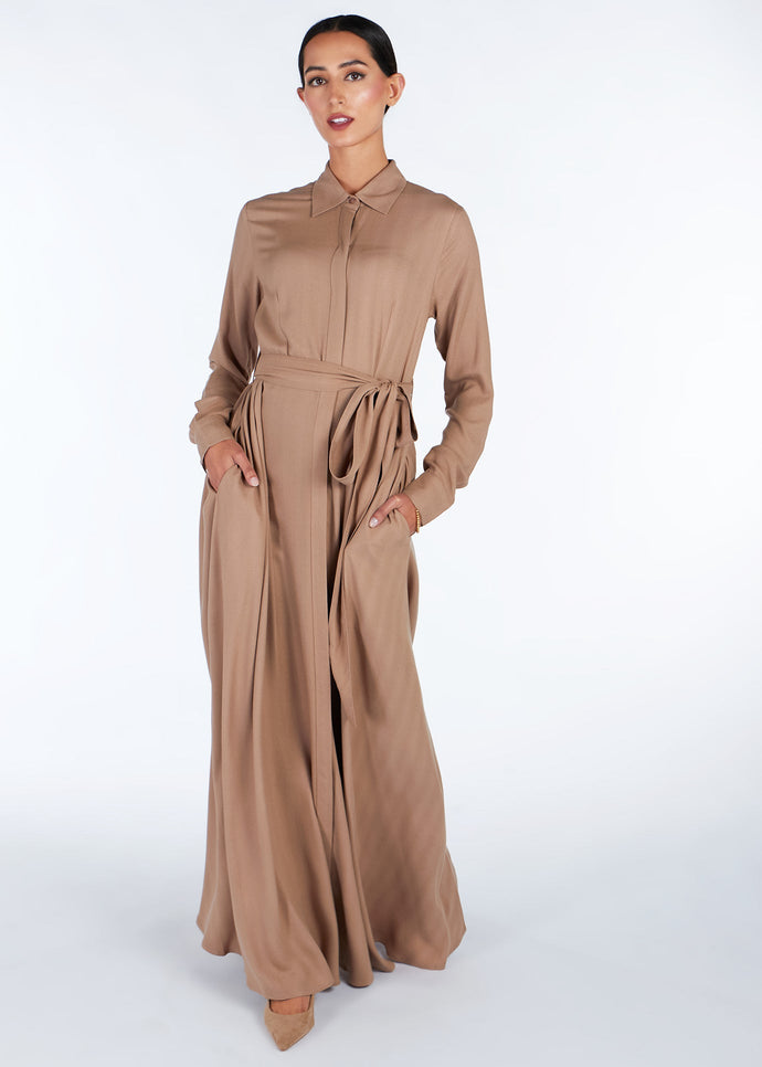 Shirted Maxi Nude