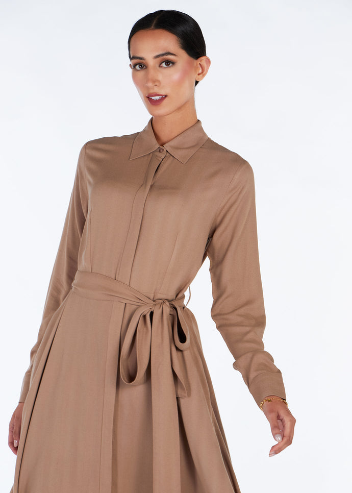 Shirted Maxi Nude