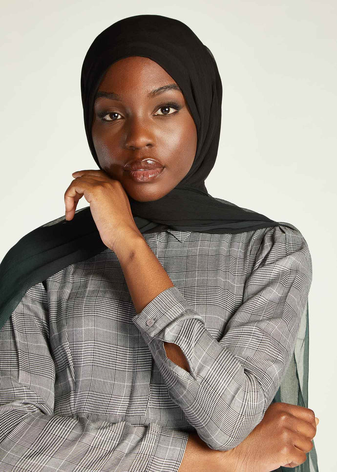 Glen Check Maxi Dress | Maxi Dresses | Aab Modest Wear