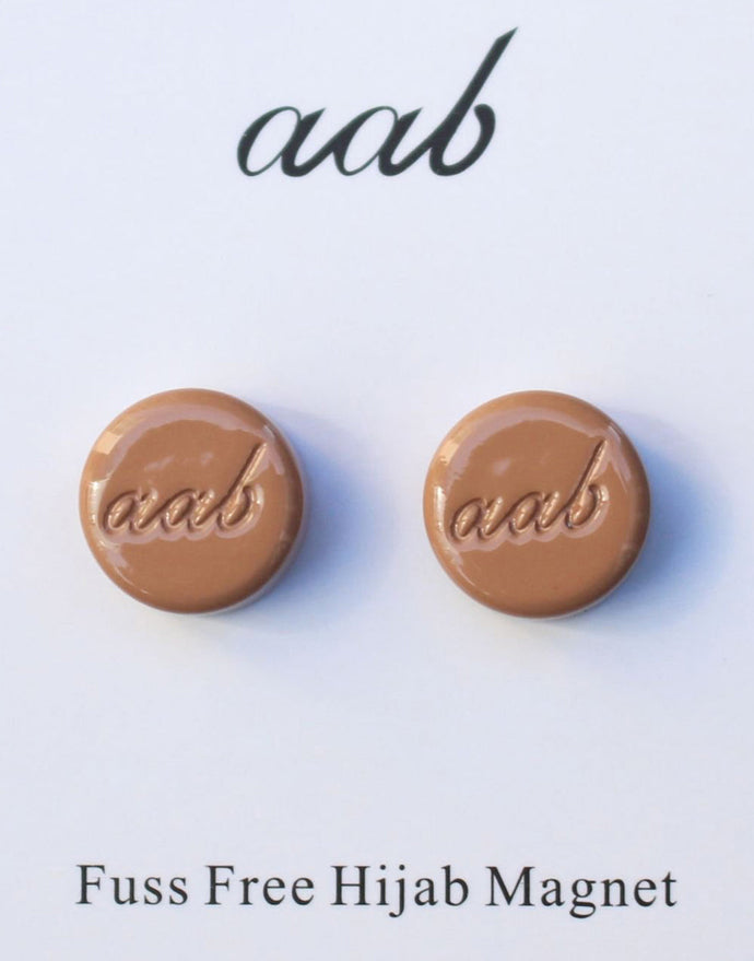 GLOSS NUDE HIJAB MAGNET - TWIN PACK  Edit alt text