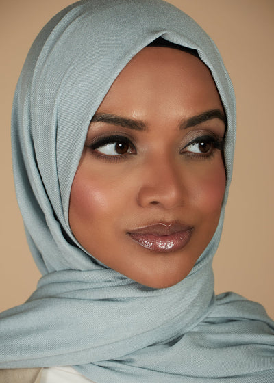 Grey Bamboo Hijab