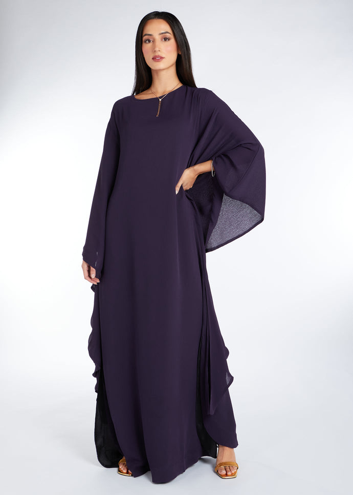 Floaty Kaftan Matte Purple