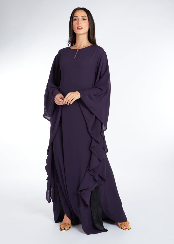 Floaty Kaftan Matte Purple