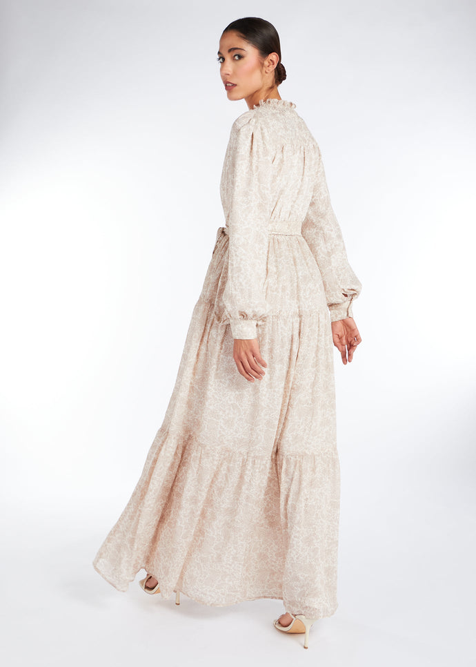 Volantes Maxi Dress | Maxi Dress | Aab Modest Wear