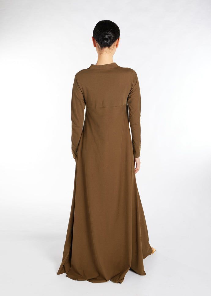 Qasba Abaya Coffee | Abayas | Aab Modest Wear
