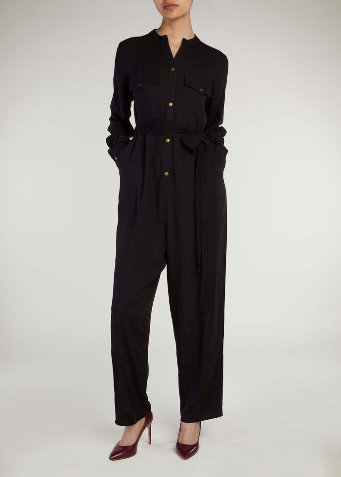 Utility Jumpsuit Black
