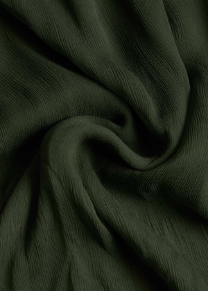 Landscape Green Chiffon Silk Hijab | Hijabs |  Aab Modest Wear
