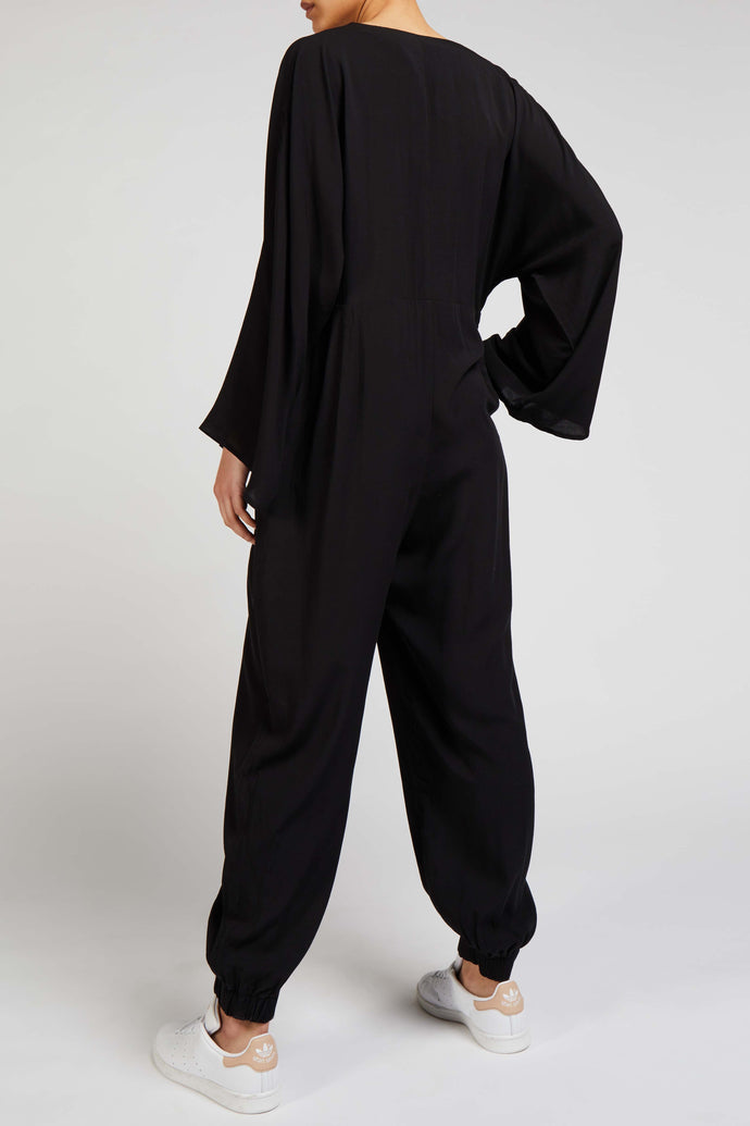 Loose Fit Jumpsuit Black (Final Sale)