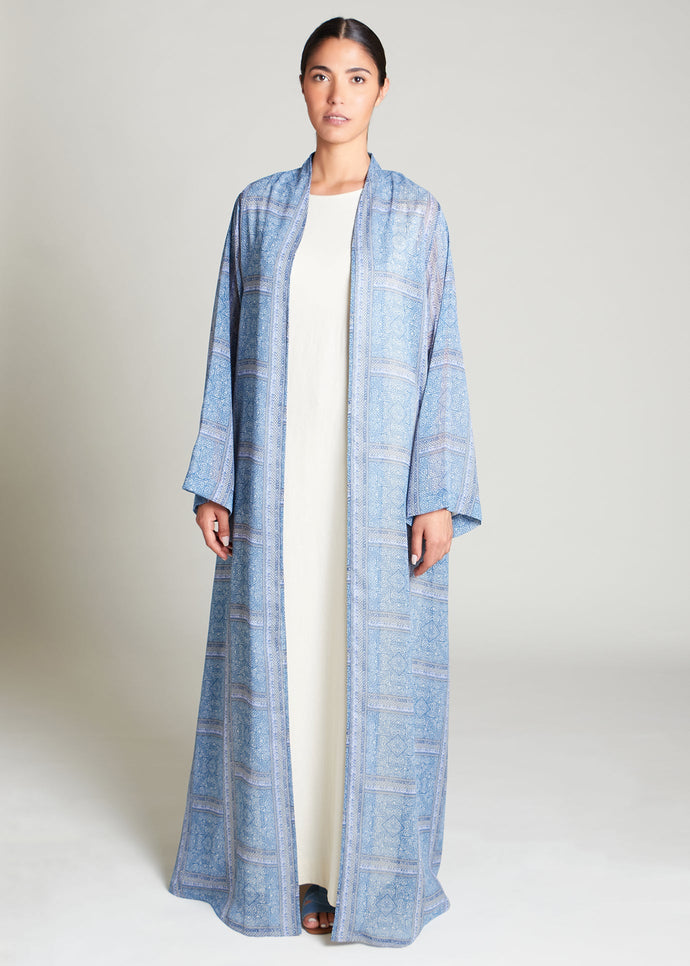 Tile Print Kimono (Final Sale)