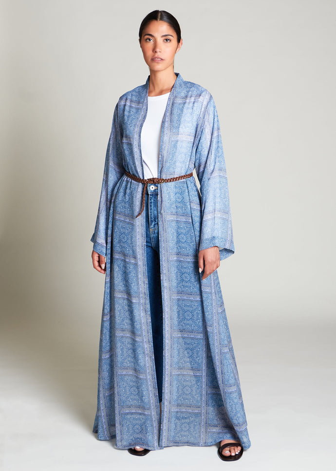 Tile Print Kimono (Final Sale)