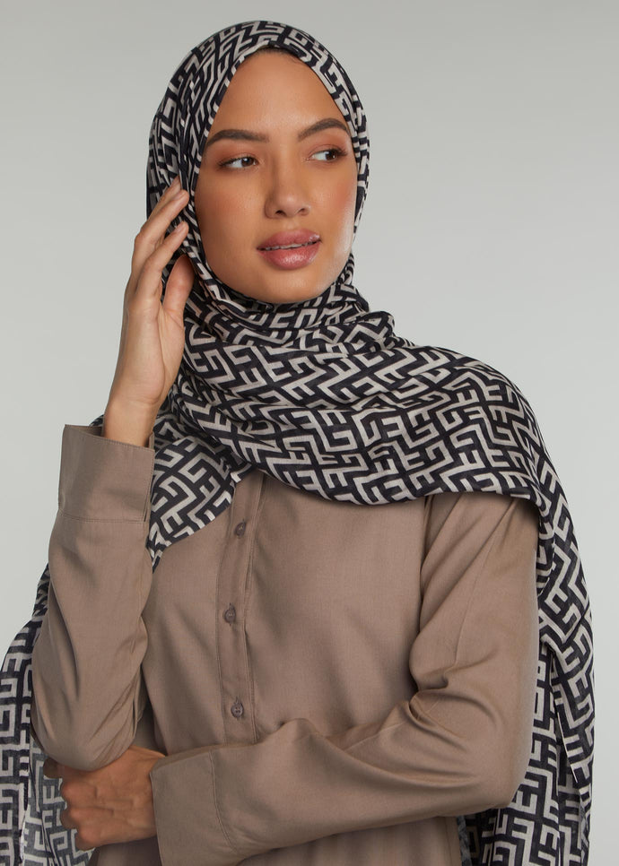 A Line Abaya Stone | Abayas | Aab Modest Wear