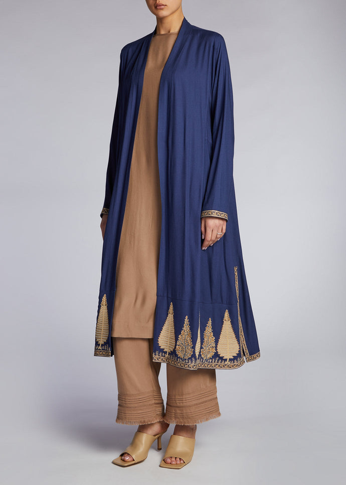 Qasida Kimono Blue Persia | Kimonos | Aab Modest Wear