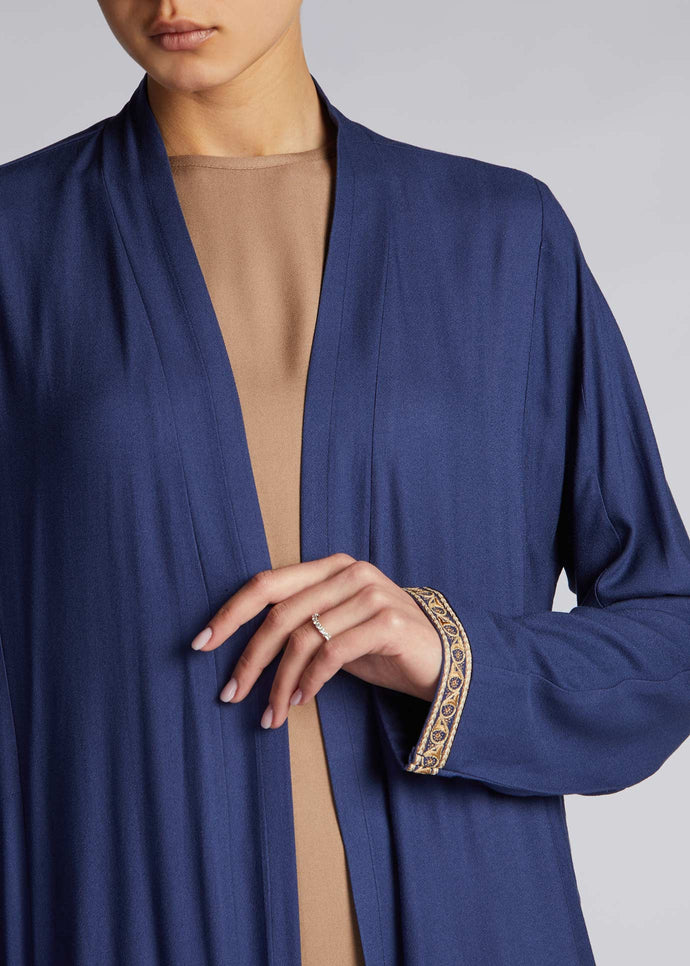 Qasida Kimono Blue Persia | Kimonos | Aab Modest Wear