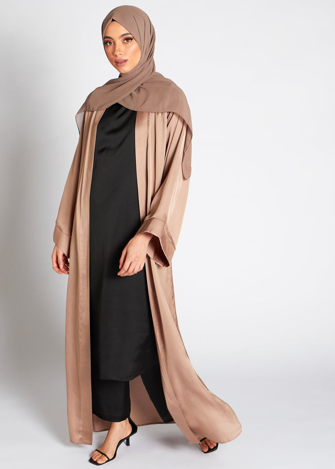 Satin Slip Dress Black (Final Sale)