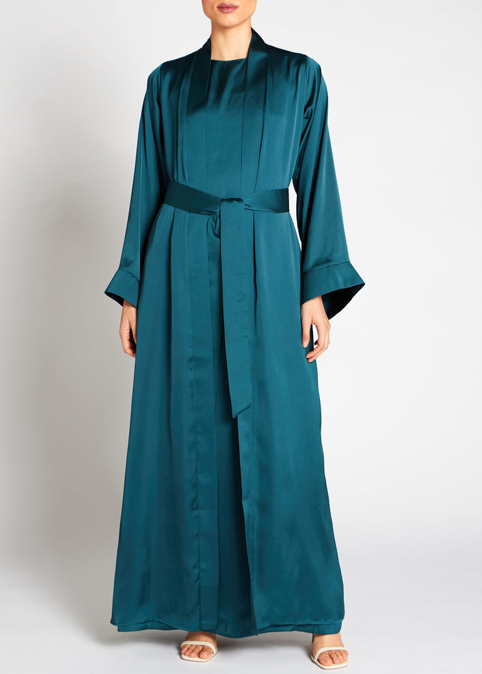 Satin Kimono Wrap Panderosa