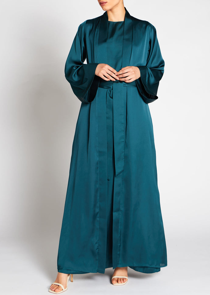Satin Kimono Wrap Panderosa