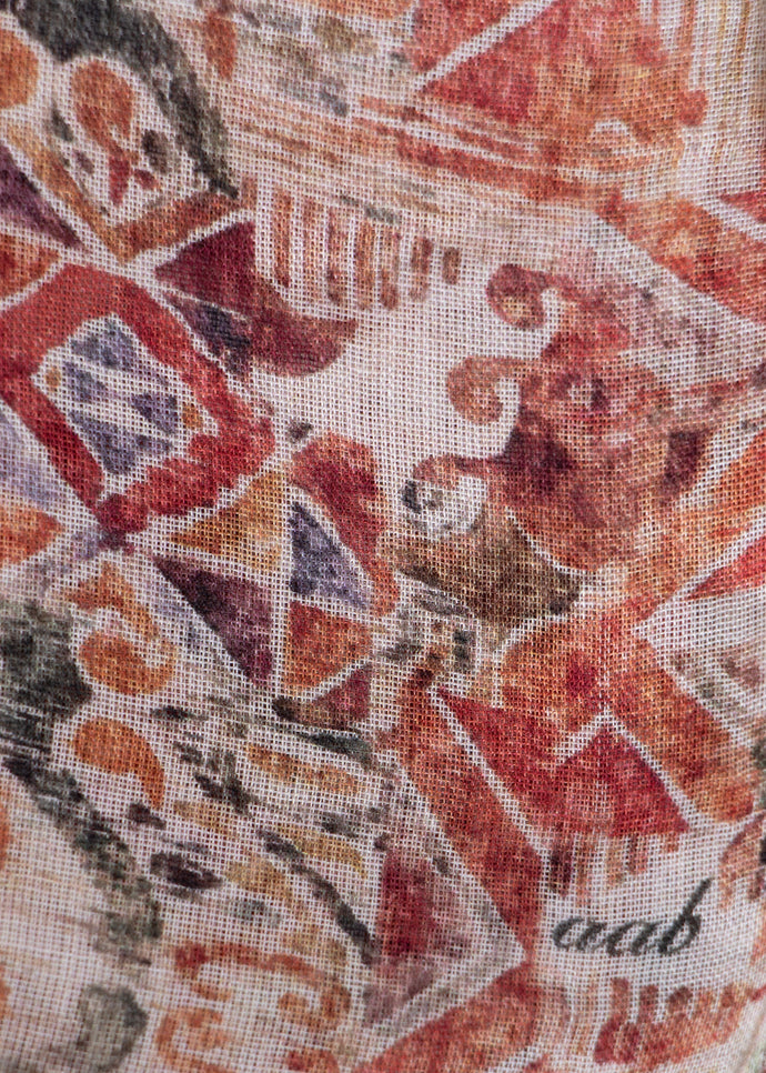 Aztec Print Hijab