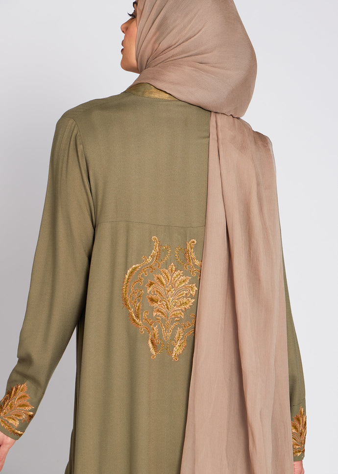 Griege Chiffon Silk Hijab