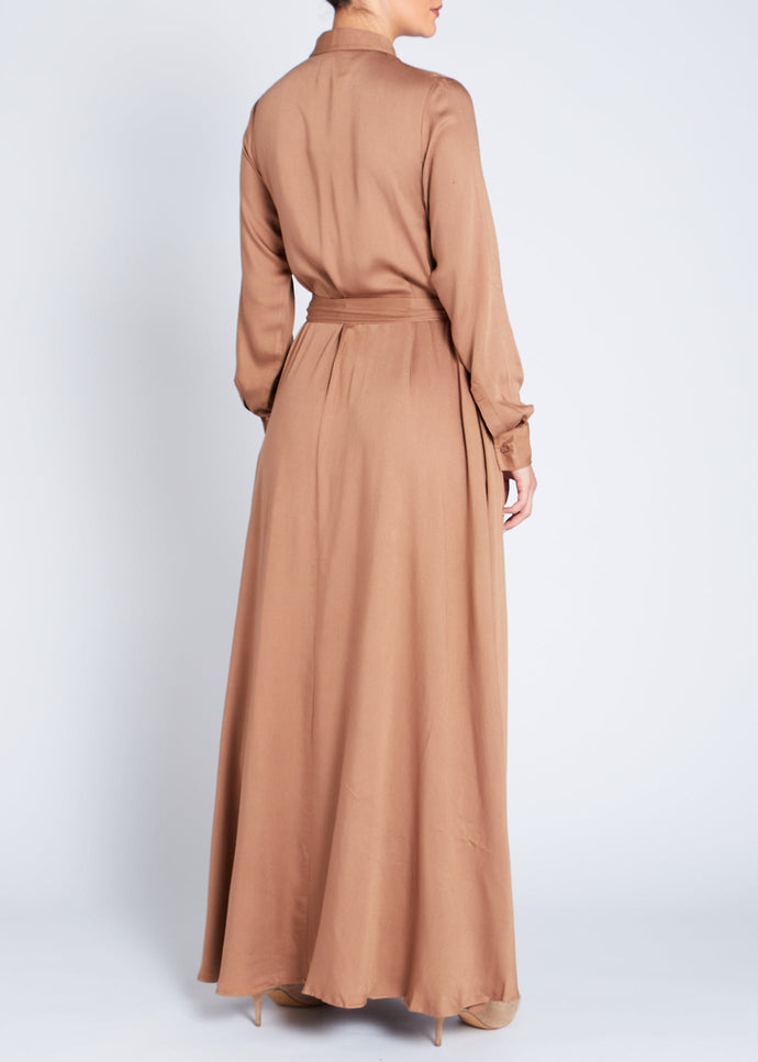 Cargo Maxi Camel | Maxi Dresses | Aab Modest Wear