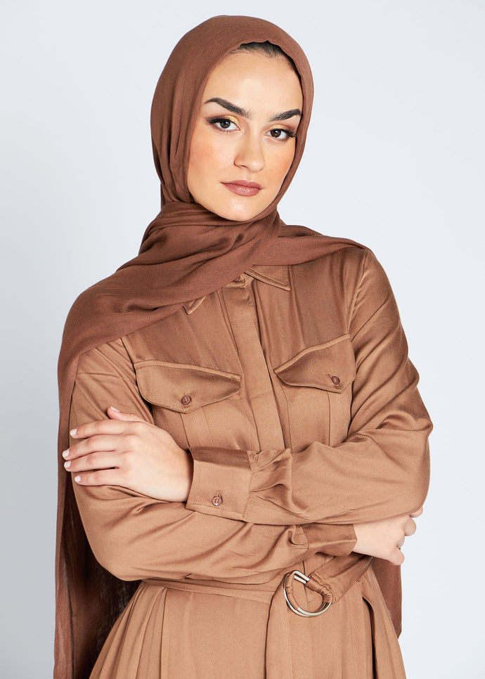 Cargo Maxi Camel | Maxi Dresses | Aab Modest Wear
