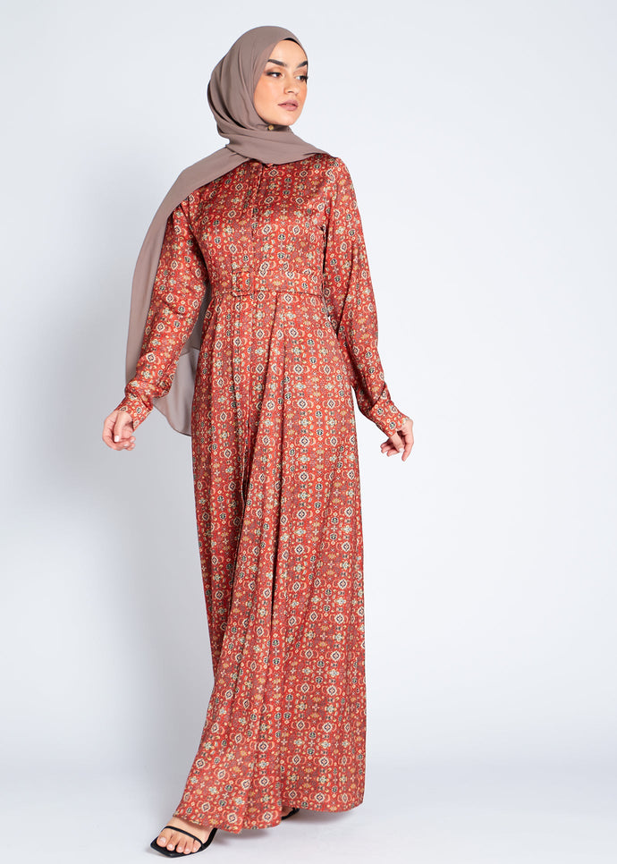 Kilim Maxi Dress | Maxi Dresses | Aab Modest Wear