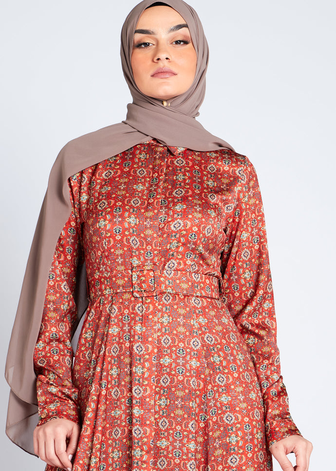 Kilim Maxi Dress | Maxi Dresses | Aab Modest Wear