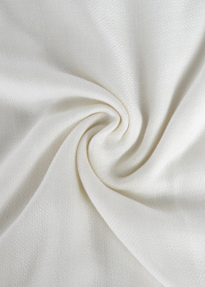 Diamond Weave Hijab Off White