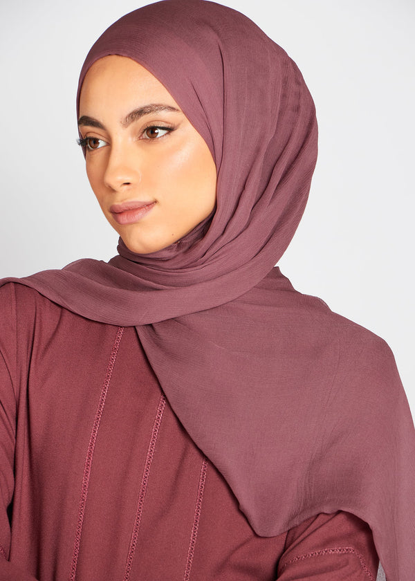 Crochet Lace Maxi Dress Maroon | Maxi Dresses | Aab Modest Wear