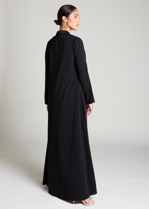 Long Jacket Black | Coats & Cover Ups | Aab Modest Wear