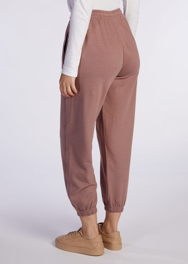 Cotton Track Pants Taupe