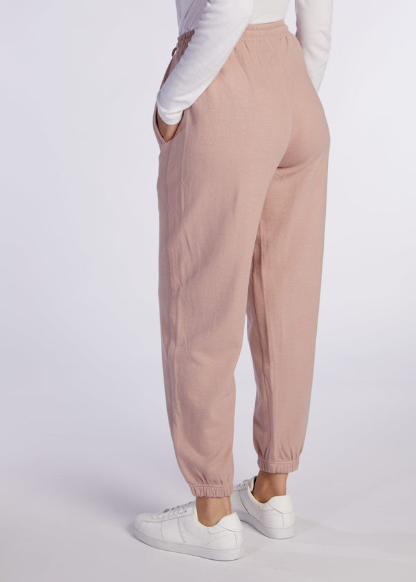 Cotton Track Pants Pink
