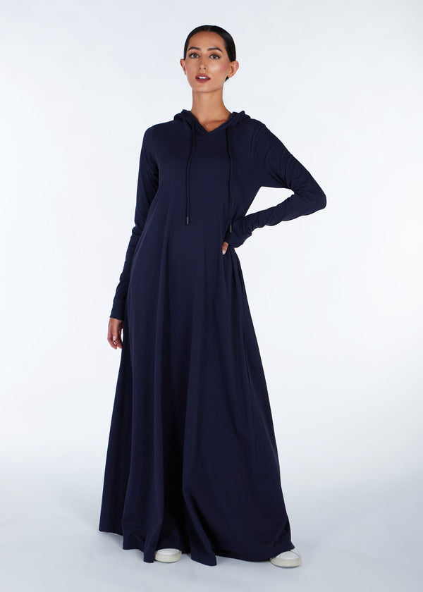 Hoody Abaya Navy