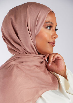 Warm Taupe Modal Hijab