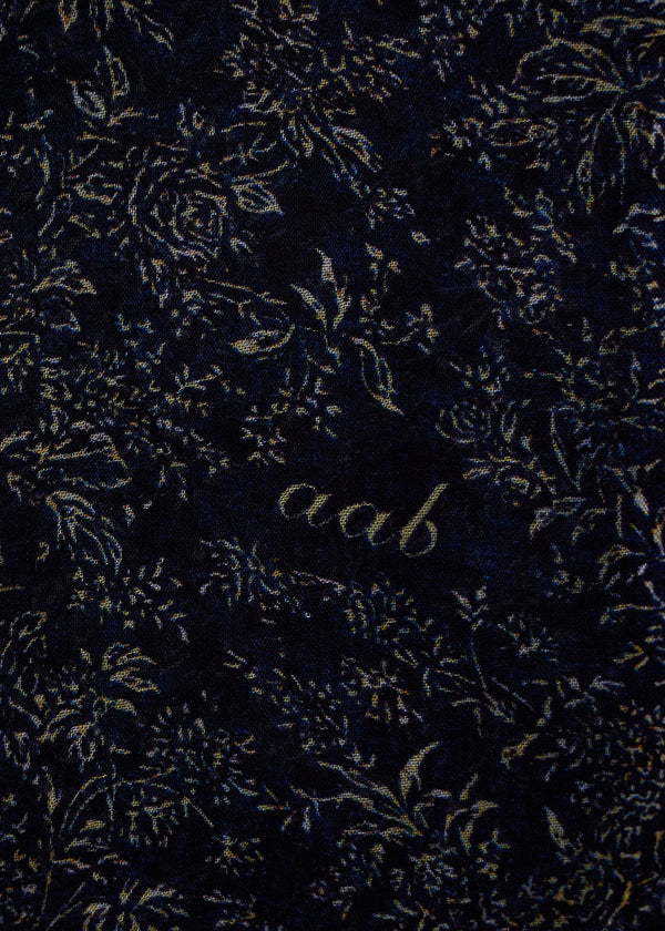 Midnight Flora Print Hijab