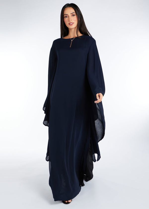 Floaty Kaftan Navy