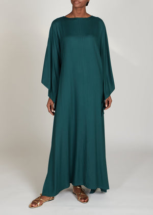 Hurra Abaya Emerald Green | Abayas | Aab Modest Wear