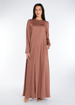 Long Line Abaya Umber | Abayas | Aab Modest Wear