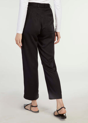 Wide Leg Trousers Black | Trousers | Aab Modest Wear