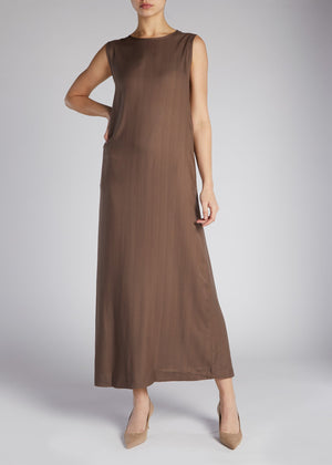 Full Slip Dark Taupe | Slip Dresses | Aab Modest Wear