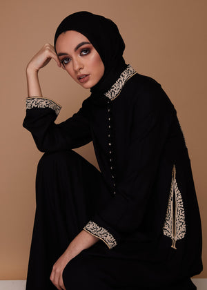 Cypress Tree Abaya Black | Abayas | Aab Modest Wear