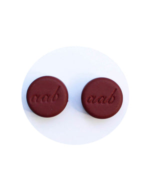 Matte Garnet Hijab Magnet - Twin Pack