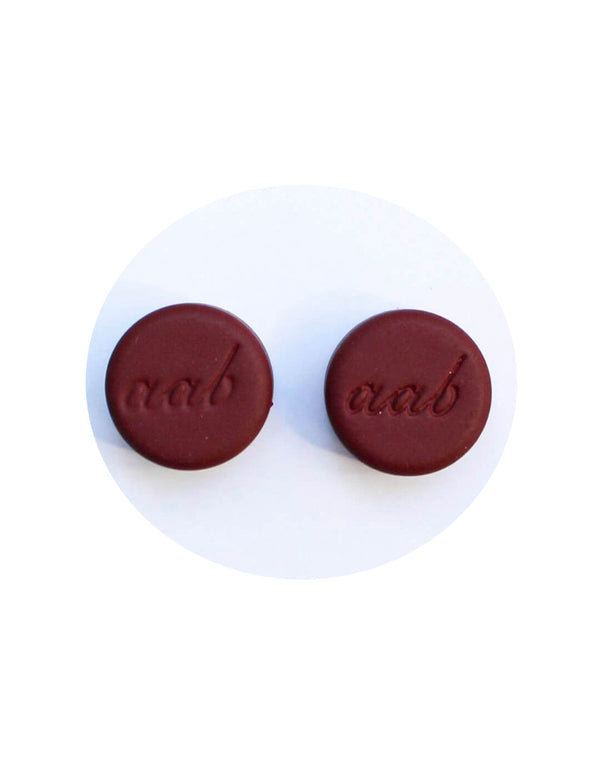 Matte Garnet Hijab Magnet - Twin Pack