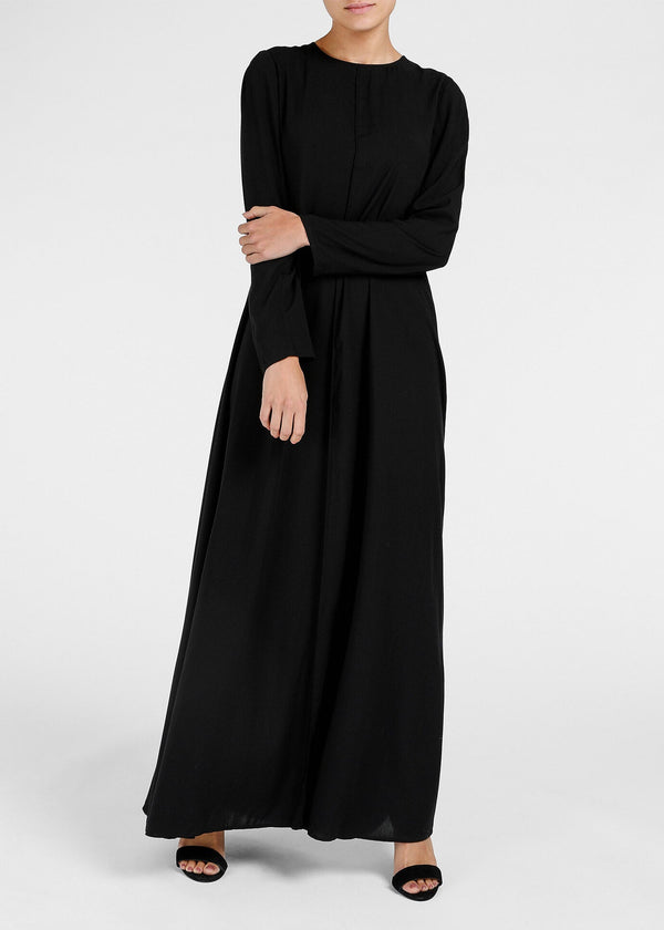 Long Line Abaya Black | Abayas | Aab Modest Wear