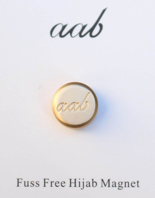 Matte Gold Hijab Magnet