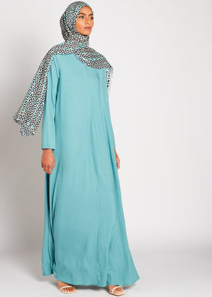 Elif Abaya Blue | Abayas | Aab Modest Wear 