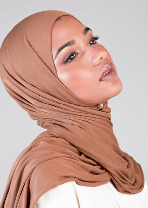 Camel Premium Jersey Hijab | Premium Jersey Hijabs | Aab Modest Wear